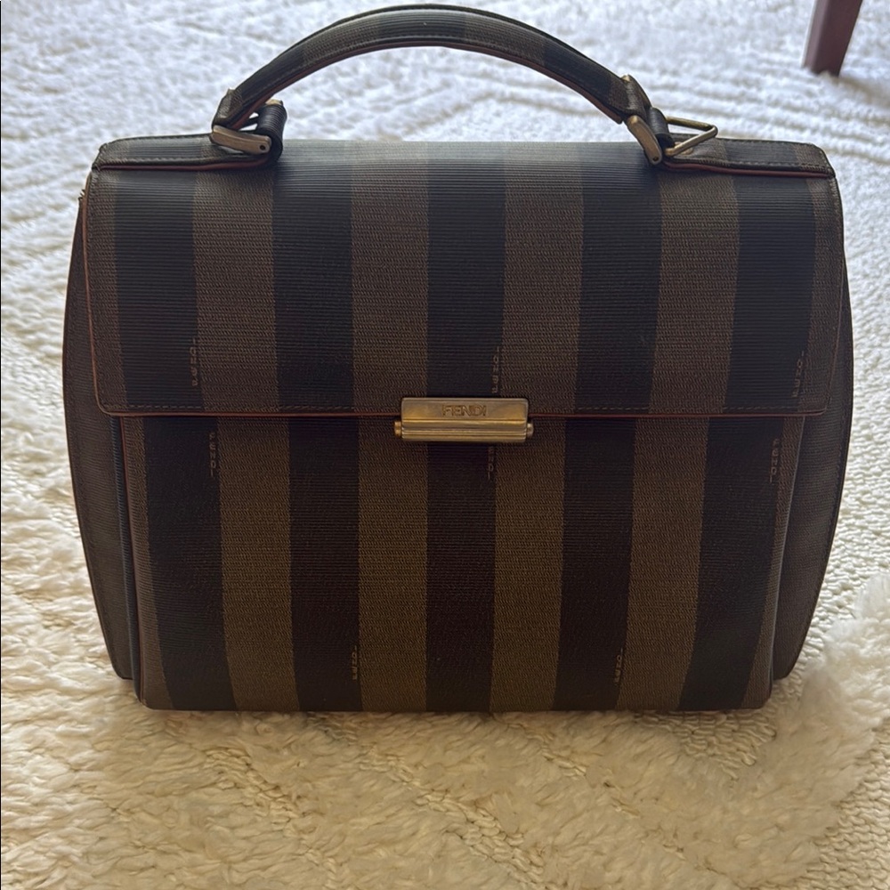 Fendi Vintage Pequin Bag